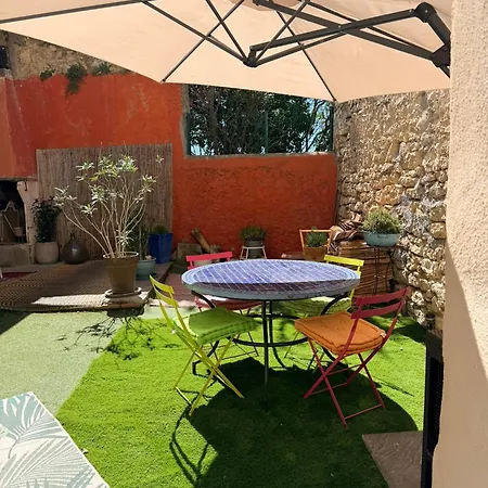 Nyaraló 3 D Vigneronne Avec Patio Maureilhan-et-Raméjan